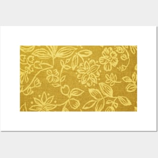 Golden Nature Posters and Art